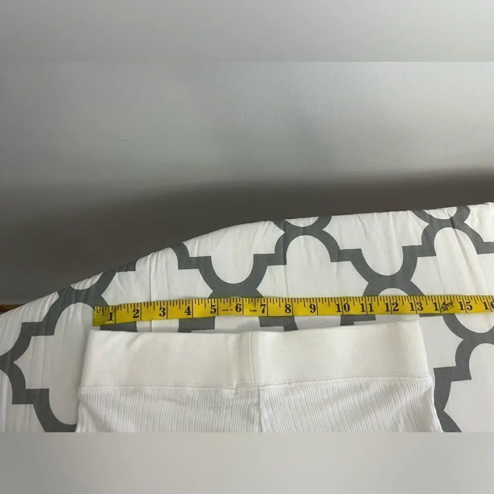Jonathan Simkhai ribbed white pants New Size XS